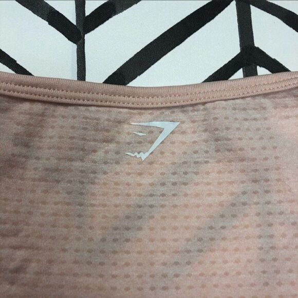 Gymshark Light Pink Longsleeve Full Length Top - Picture 3 of 3